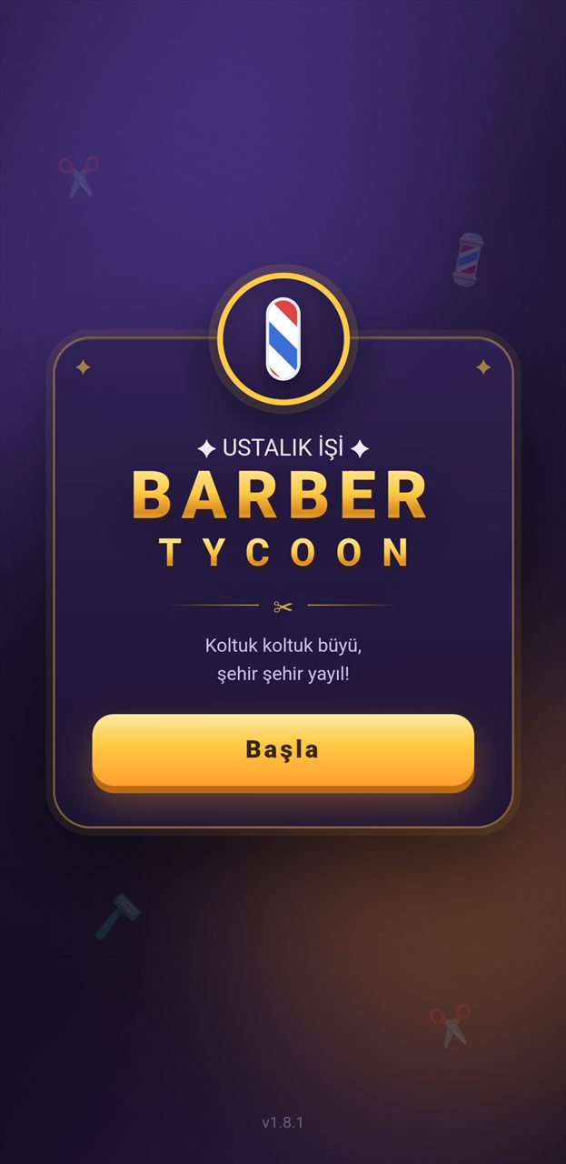 Barber Tycoon: Kuaförler Kralı ekran görüntüsü