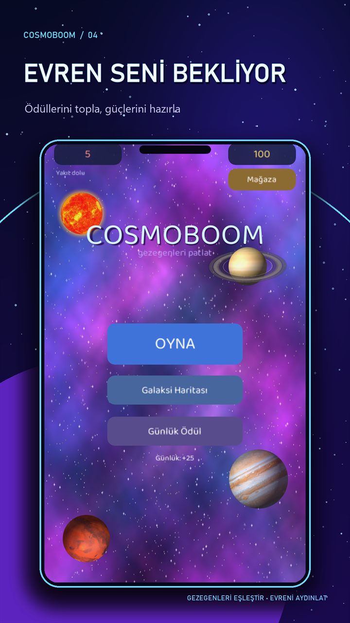 CosmoBoom! screenshot