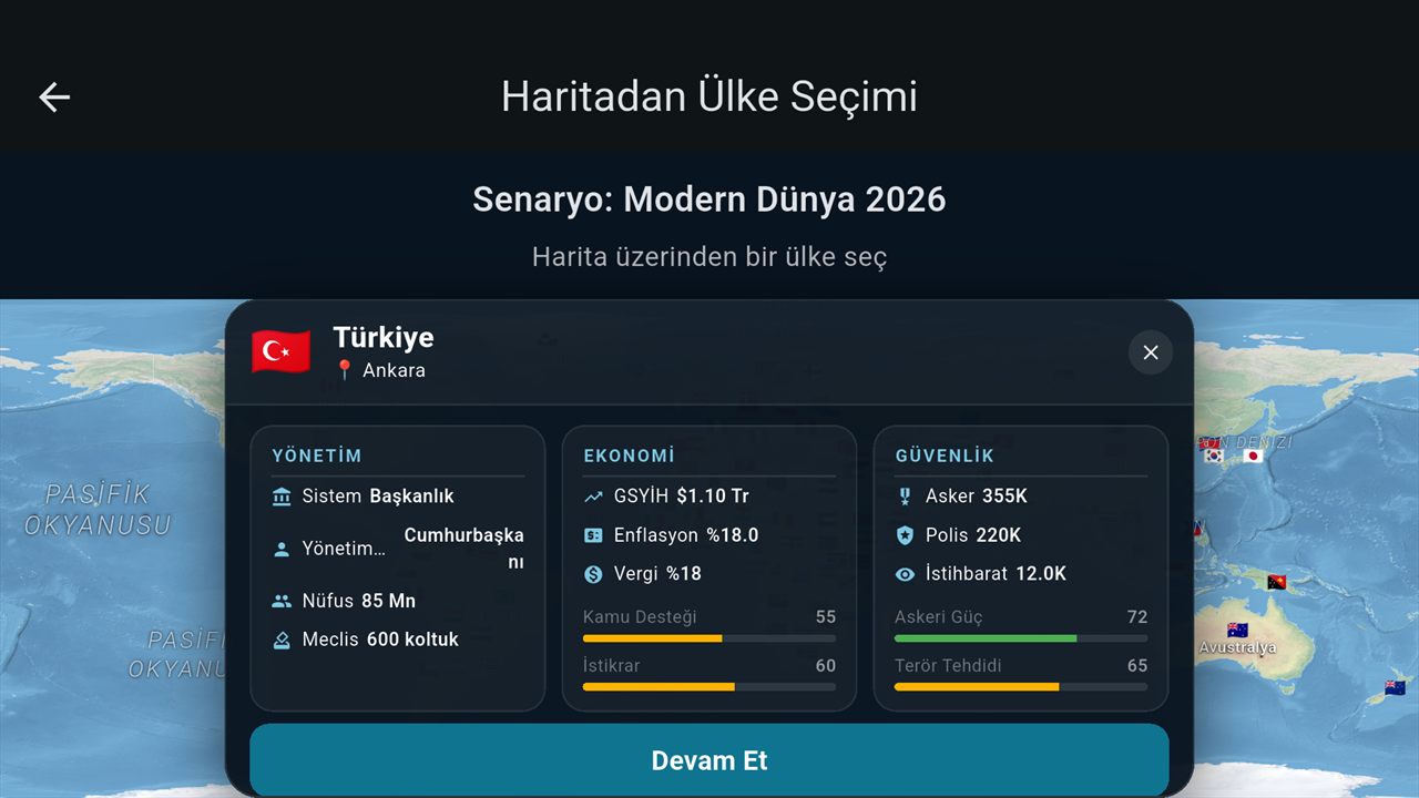 Rule the World: Dünyaya Hükmet ekran görüntüsü