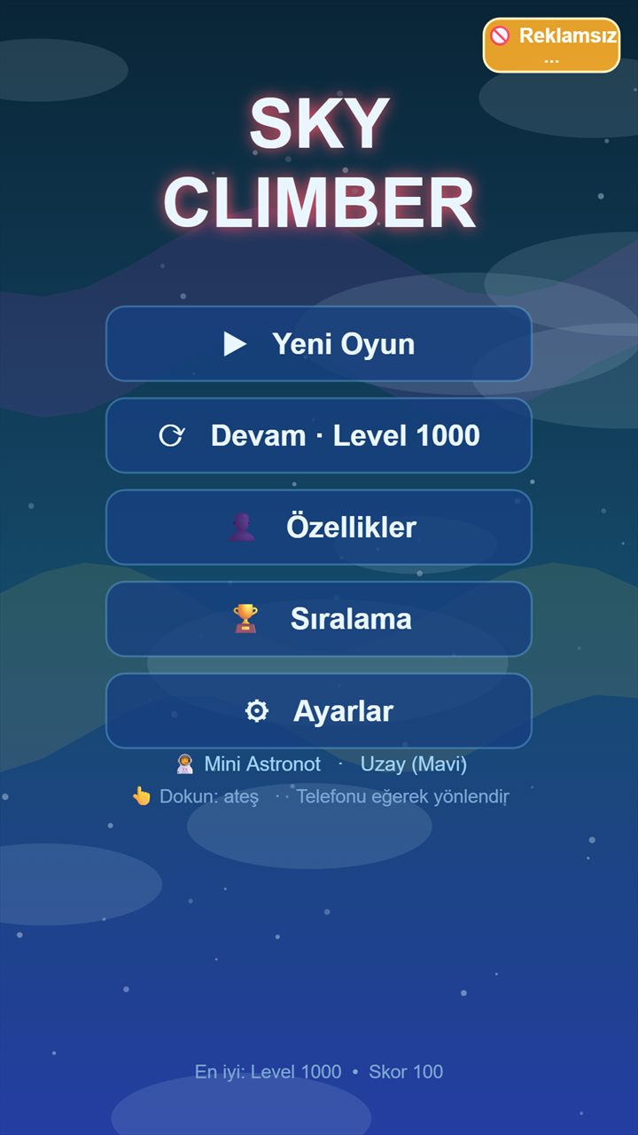Sky Climber: Gökyüzüne Tırman ekran görüntüsü